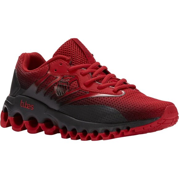 K-swiss Men's Red/black Comfort Mesh Tubes Sport Training Imported Shoes